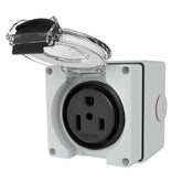 6-50R 50Amp Power Outlet Box For Electric Vehicles Generators Welding Machines